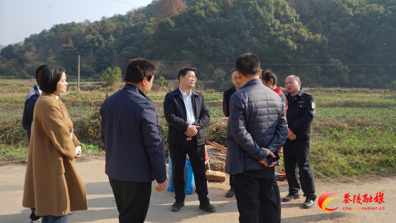 杨红兵带队督导林地林木确权、森林防灭火及安全生产工作