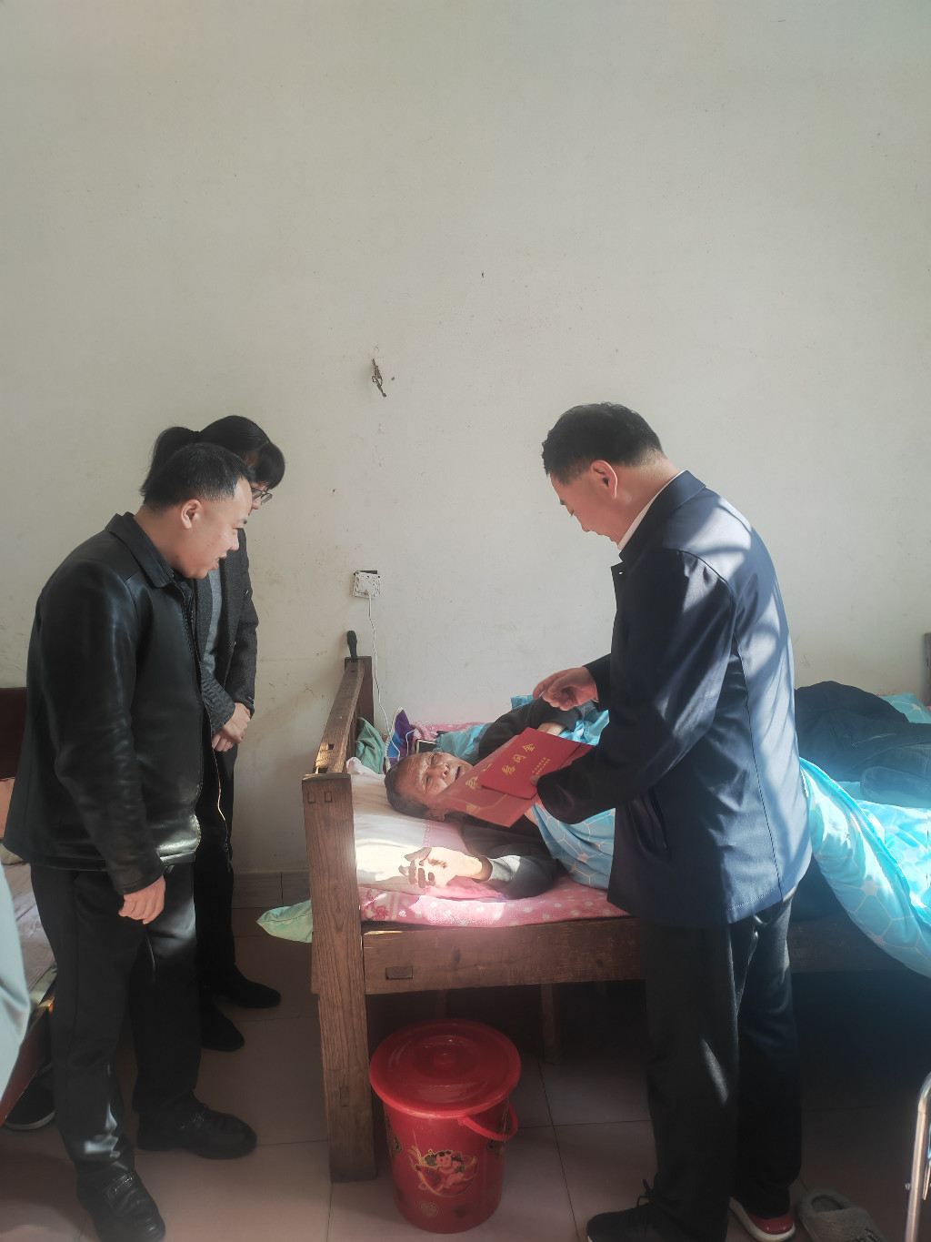 新春送暖，情系老兵——株洲市及渌口区退役军人事务局走访慰问活动