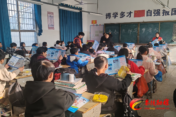 界首镇：反邪教宣传教育进校园