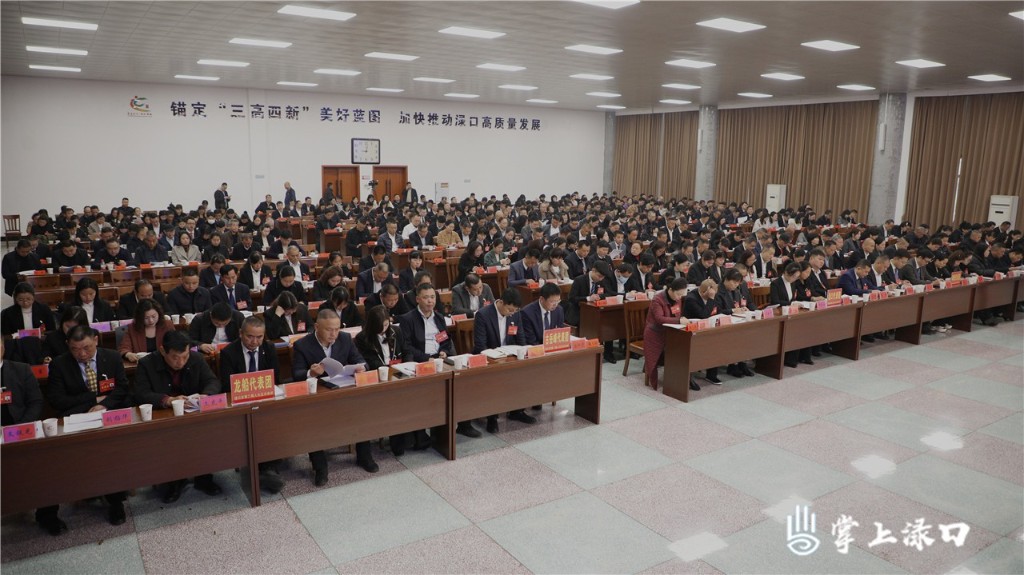 【聚焦两会】株洲市渌口区第二届人民代表大会第五次会议隆重开幕