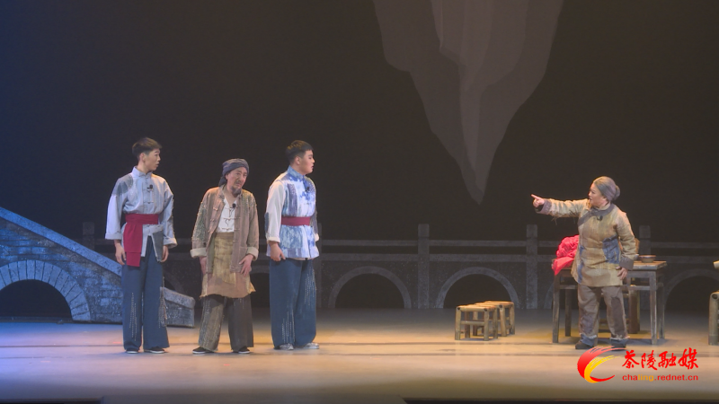 湘剧《湾里红》正在紧张排演中