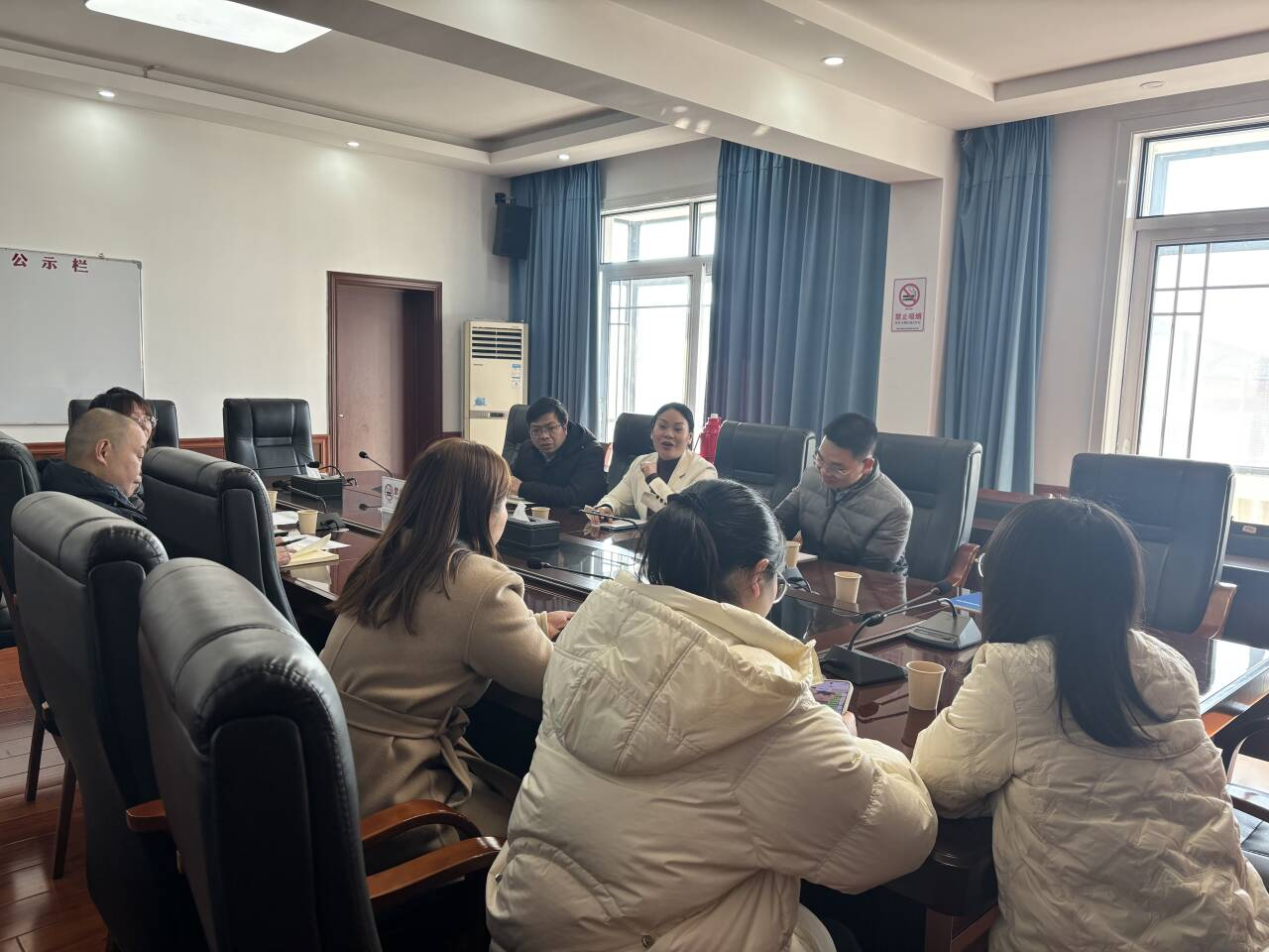市统计局赴渌口区调研指导行政事业单位劳动工资统计工作