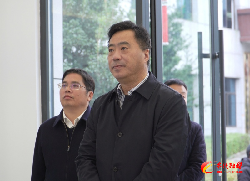 市人大常委会主任尚斌来茶调研