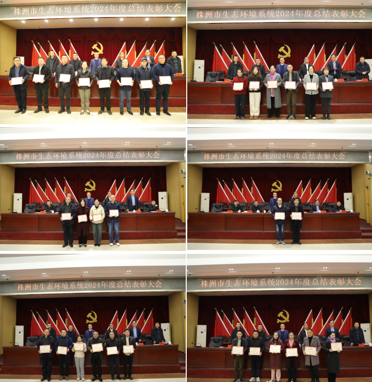 市生态环境系统召开2024年度总结表彰大会