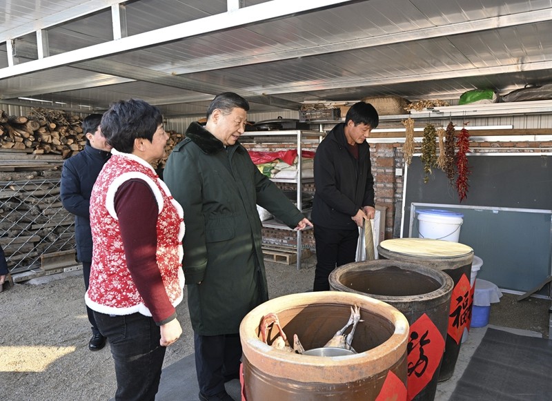 习近平春节前夕赴辽宁看望慰问基层干部群众 向全国各族人民致以美好的新春祝福 祝各族人民幸福安康 祝伟大祖国繁荣昌盛