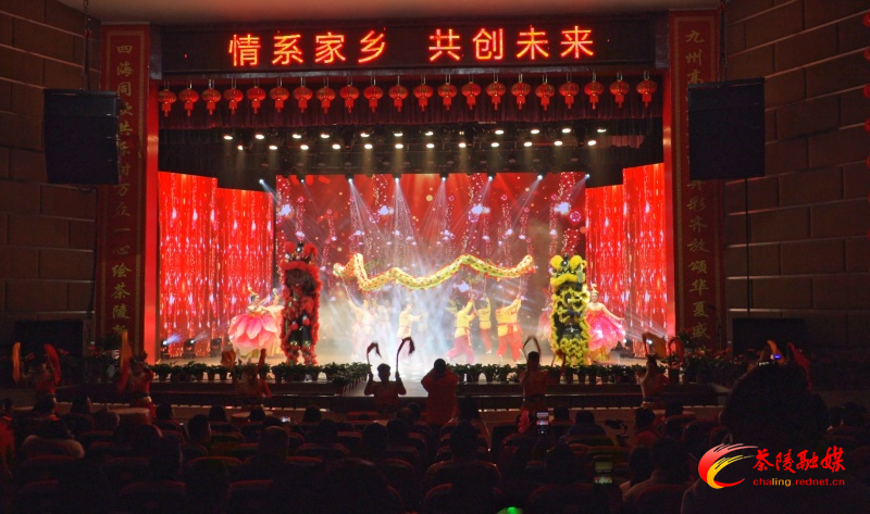 茶陵县举行“情系家乡 共创未来”主题晚会