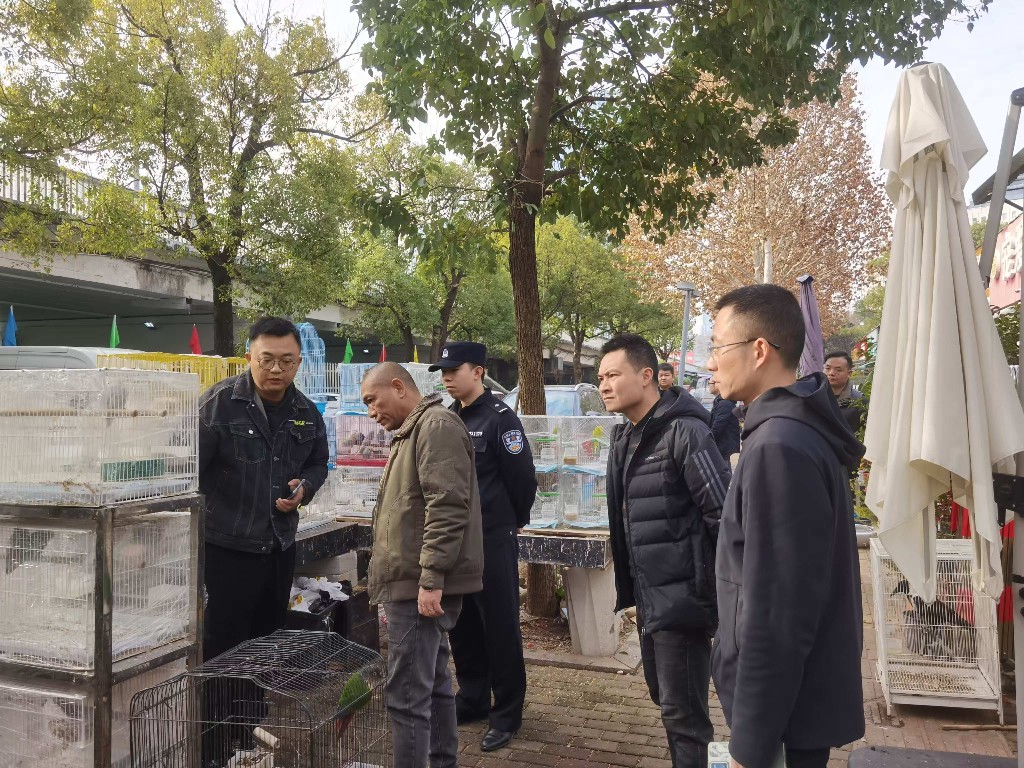 天元区开展打击破坏野生动植物资源违法行为专项行动