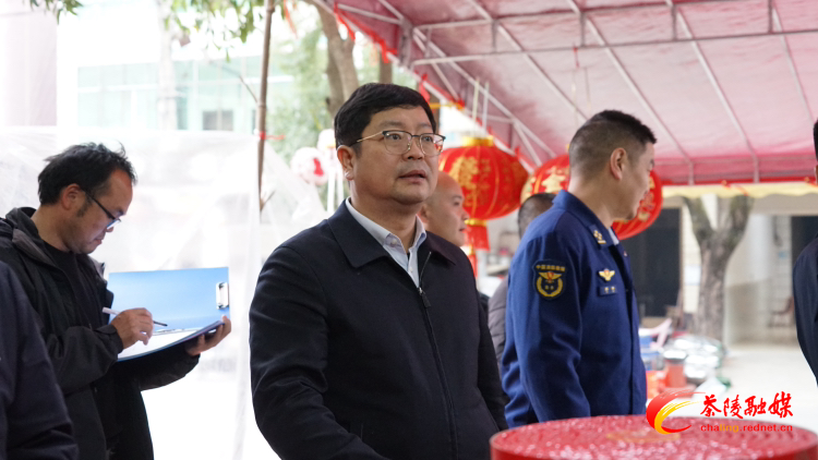杨红兵到马江镇督导重点工作