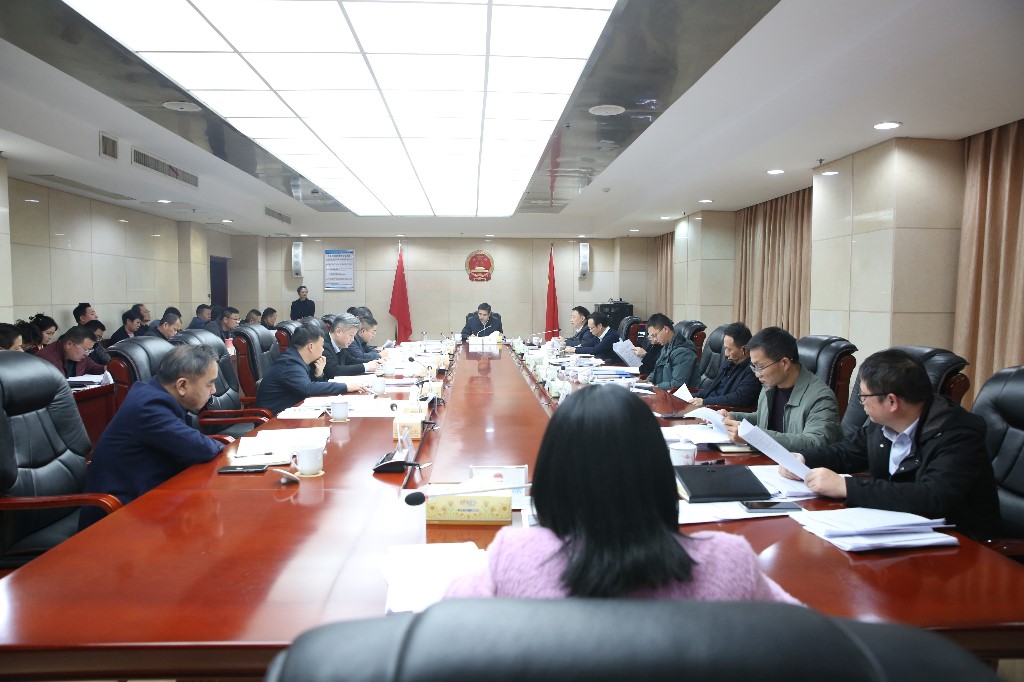 攸县第十八届人民政府召开第42次常务会议