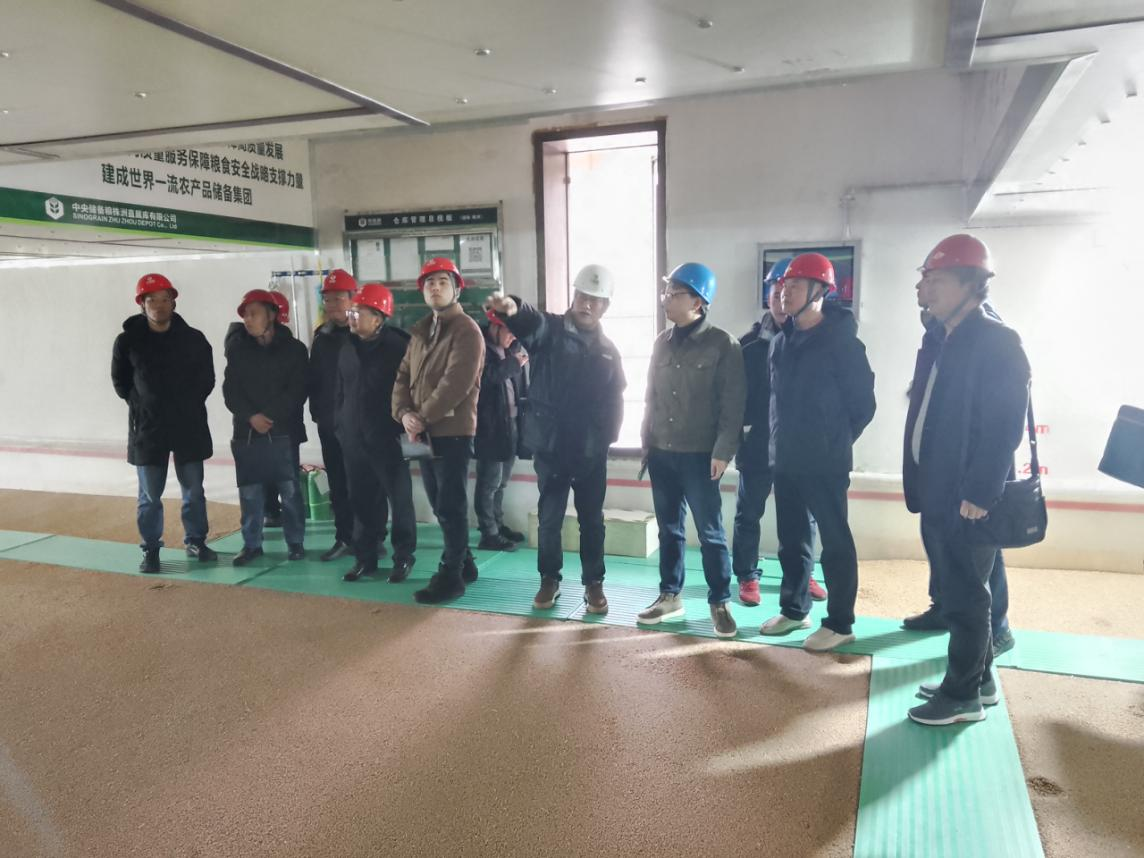 株洲市地方储备粮系统赴中储粮株洲直属库学习交流