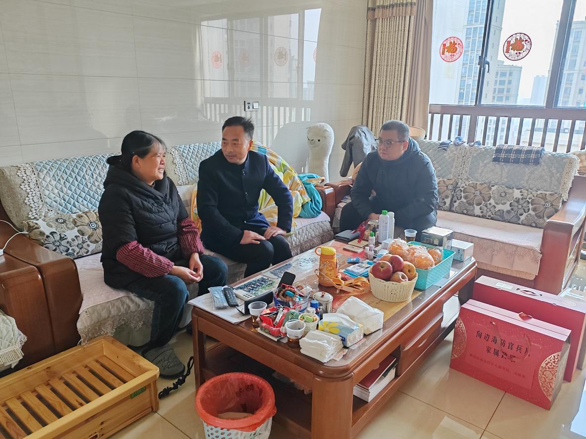 株洲天元区：情暖边海防 慰问传党恩