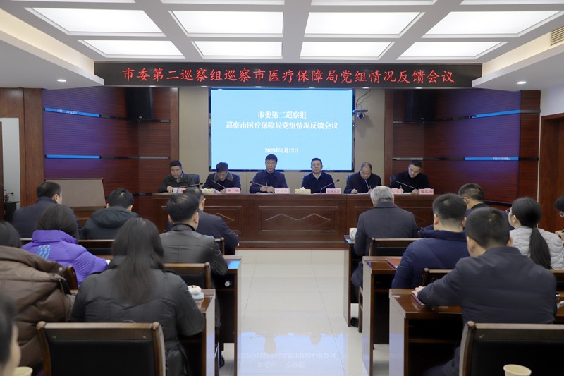 市委第二巡察组向市医保局党组反馈巡察情况