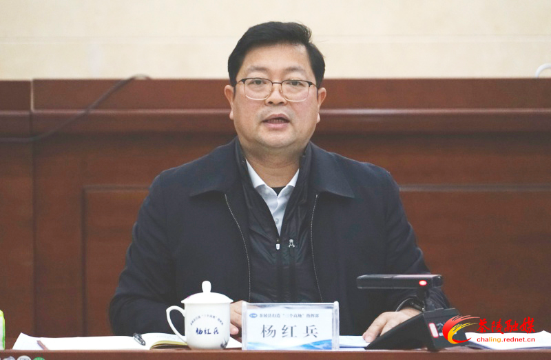 杨红兵调研重点工作