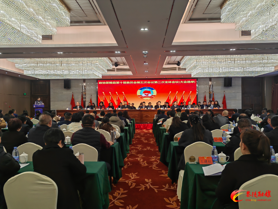 政协茶陵县第十届委员会第五次会议：举行第二次全体会议
