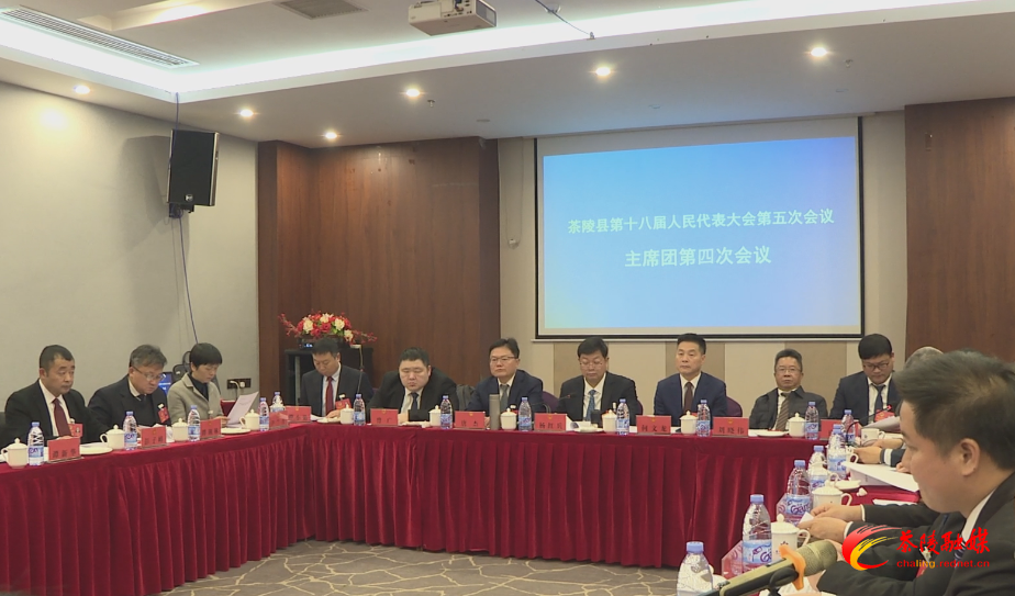 茶陵县第十八届人民代表大会第五次会议：召开主席团第四次会议