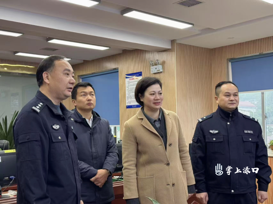 赖晓智看望慰问春节假期值班值守人员