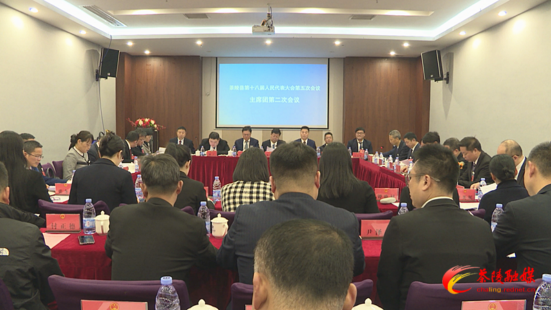 茶陵县第十八届人民代表大会第五次会议：召开主席团第二次会议