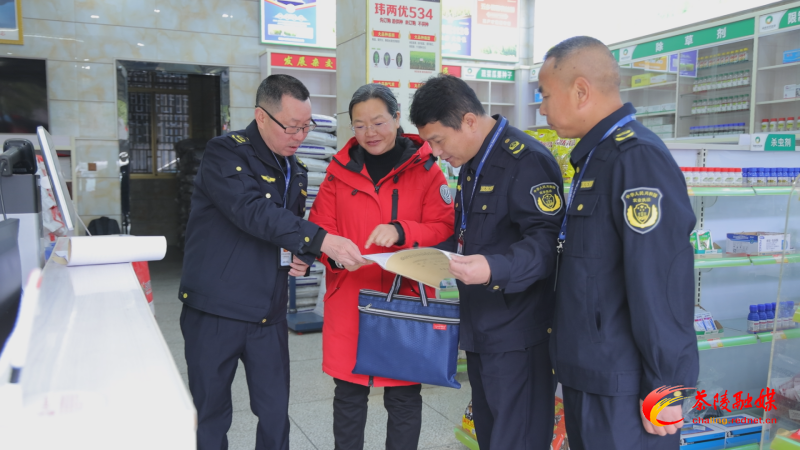 茶陵：检查农资市场 护航春耕备耕