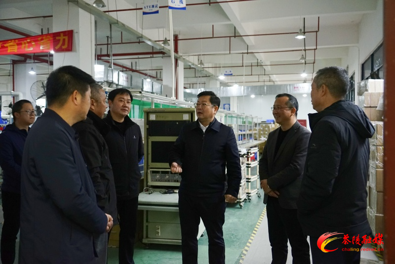 杨红兵深入企业一线实地调研
