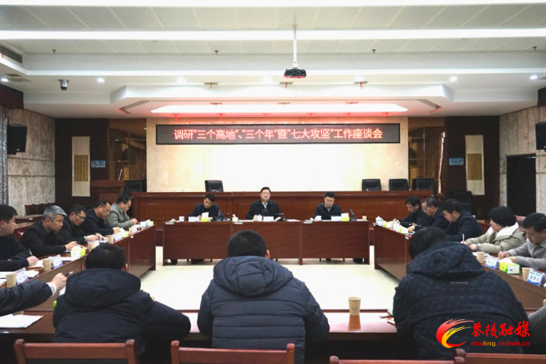 杨红兵调研重点工作