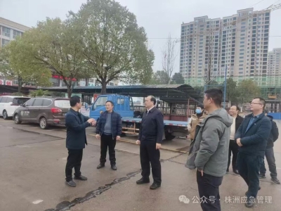 颜文明局长带队赴攸县暗访督导安全生产复工复产工作