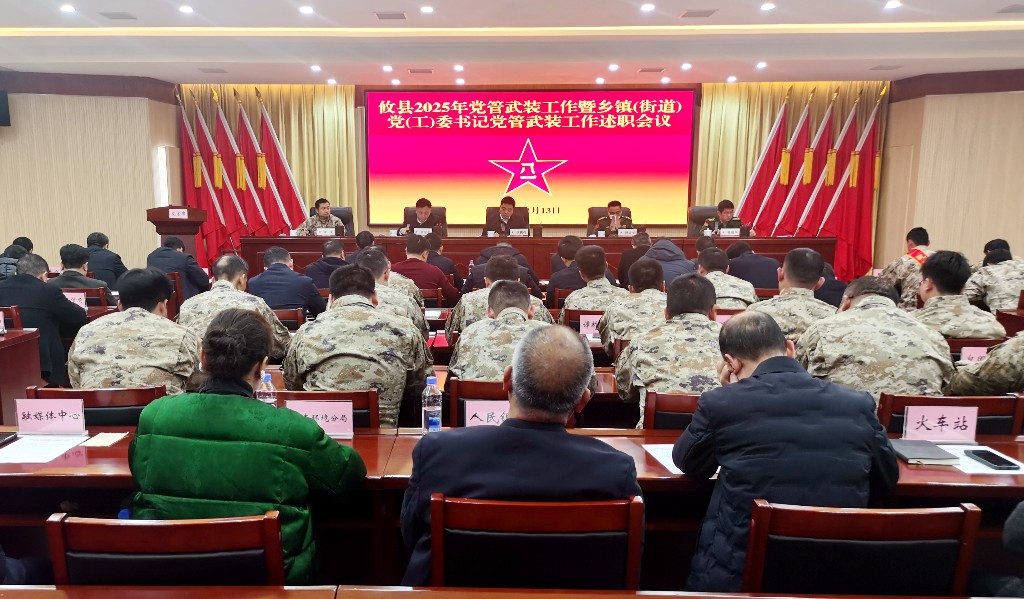 攸县召开2025年党管武装工作暨乡镇（街道）党（工）委书记党管武装工作述职会议