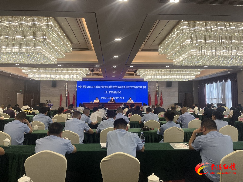 茶陵县2025年市场监管暨经营主体培育工作会召开