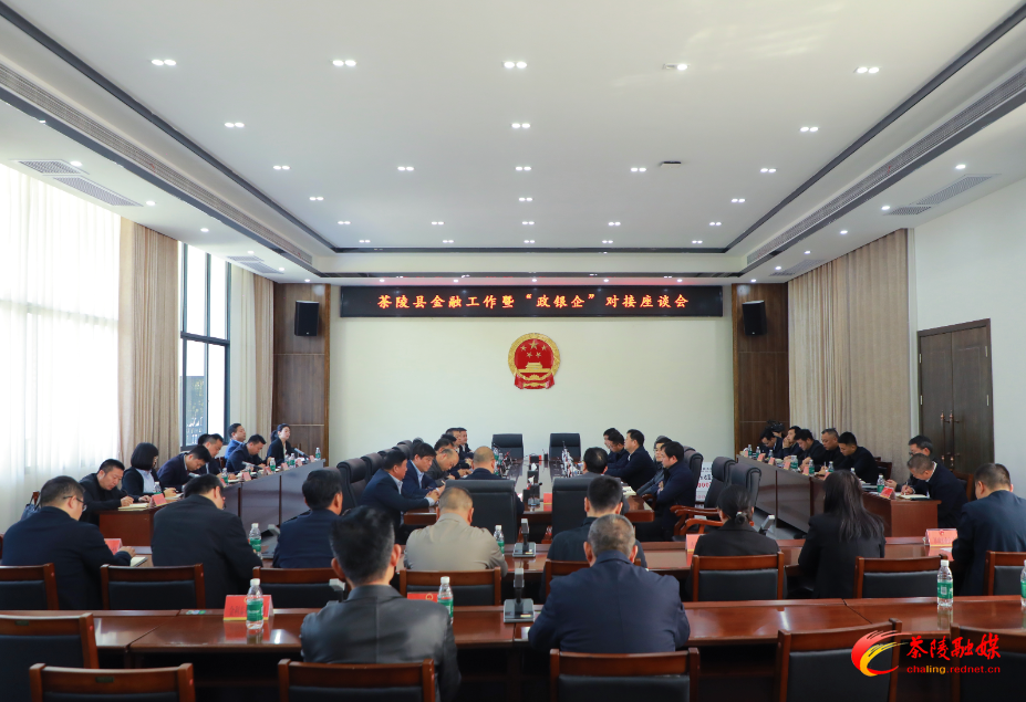 茶陵县召开金融工作暨“政银企”对接座谈会 12家企业现场获授信额度超5亿元