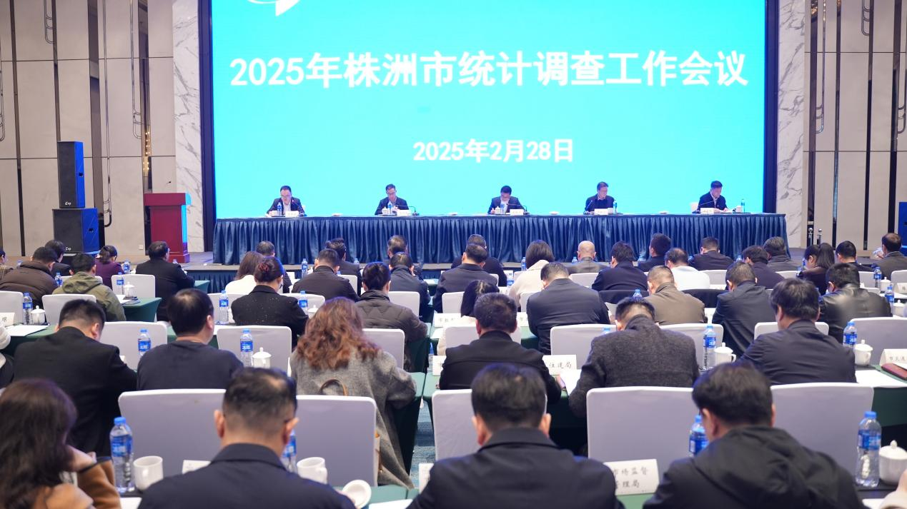 株洲市召开2025年全市统计调查工作会议