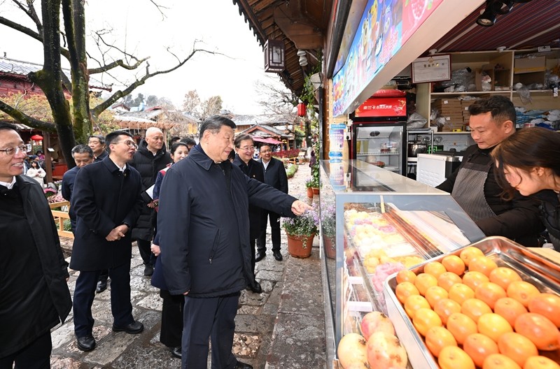习近平在云南考察时强调：解放思想改革创新奋发进取真抓实干 在中国式现代化进程中开创云南发展新局面
