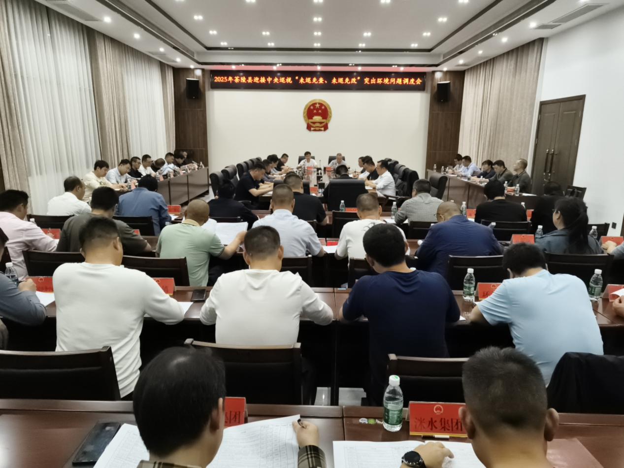 茶陵："未巡先查、未巡先改" 强力推进突出环境问题整改