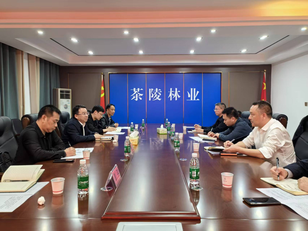 市林业局党组书记、局长周述勇赴炎陵、茶陵、攸县调研林业重点项目、重点工作