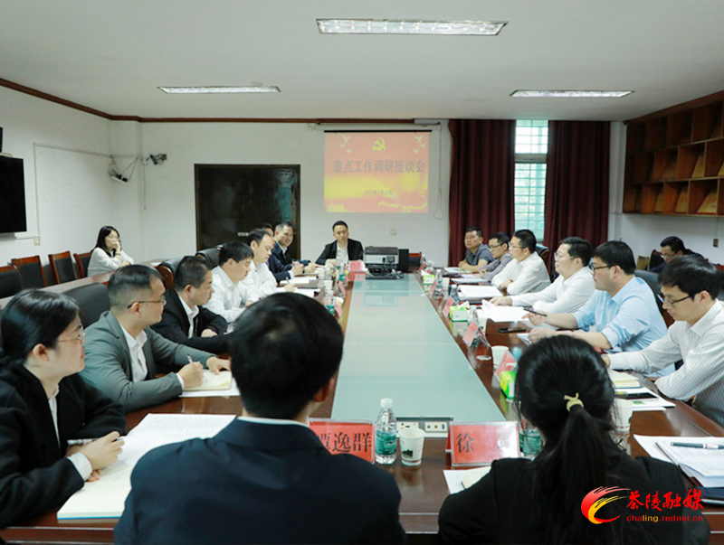 杨红兵到高陇镇、秩堂镇调研