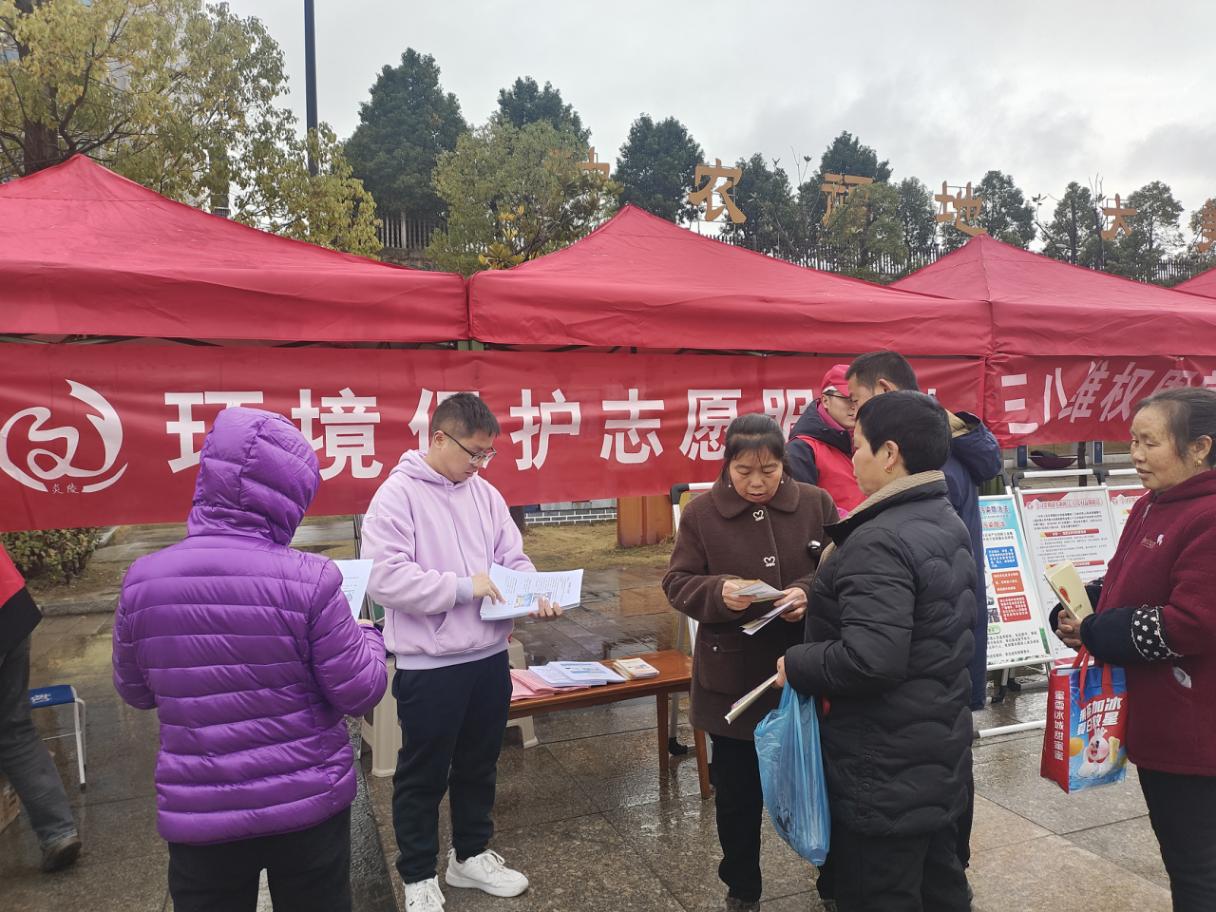 株洲市生态环境局炎陵分局开展3·5学雷锋志愿服务活动