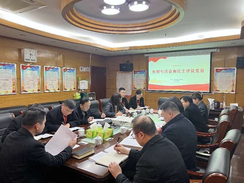 肖立志参加中心第一党支部组织生活会