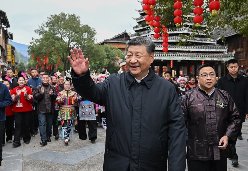 习近平在贵州考察时强调：坚持以高质量发展统揽全局 在中国式现代化进程中展现贵州新风采