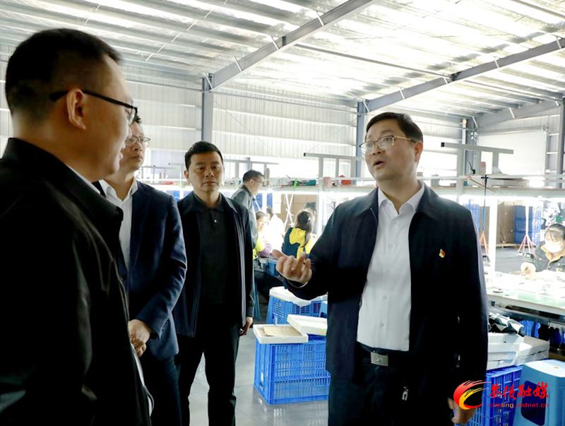 杨红兵到高陇镇、秩堂镇调研