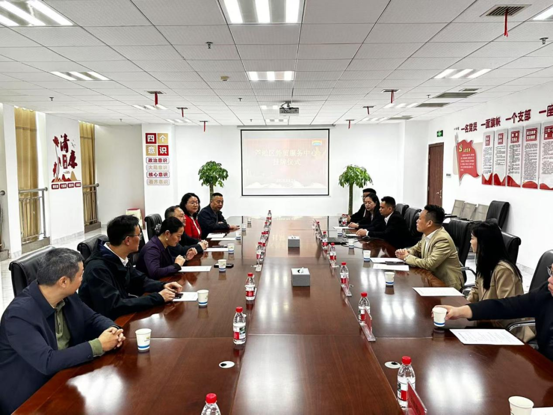 芦淞区外贸服务中心正式挂牌成立