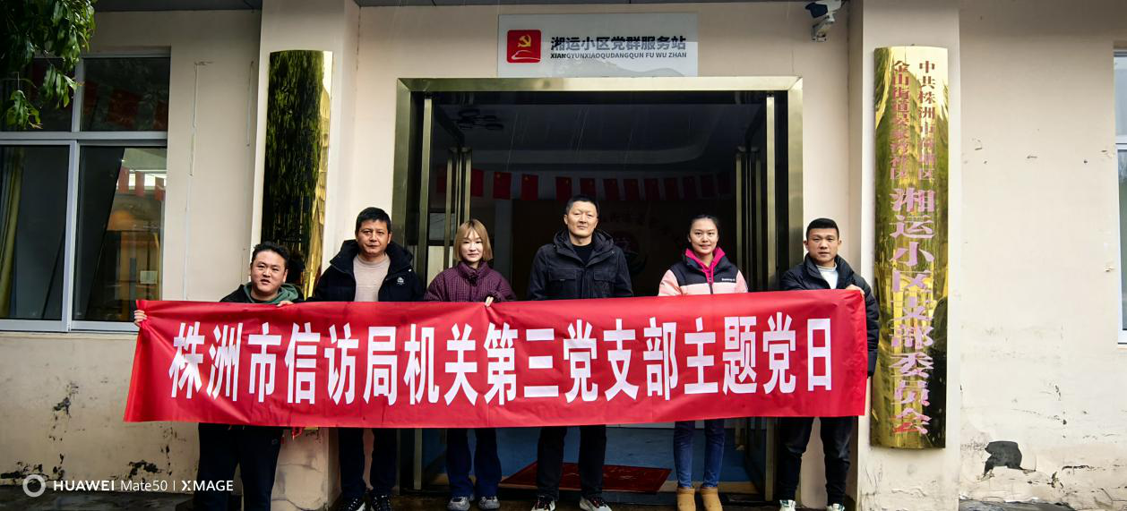 “党建红”扮靓美好家园 学雷锋践行为民初心