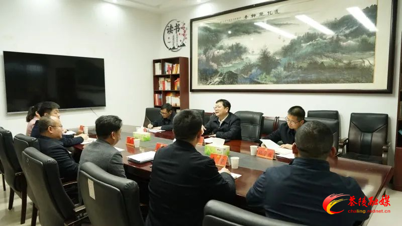 杨红兵到县委常委部门调研