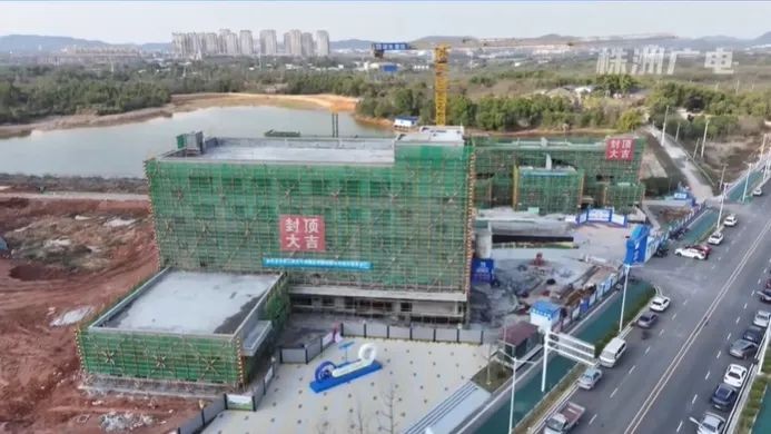 北斗湖项目建设拉满“进度条”