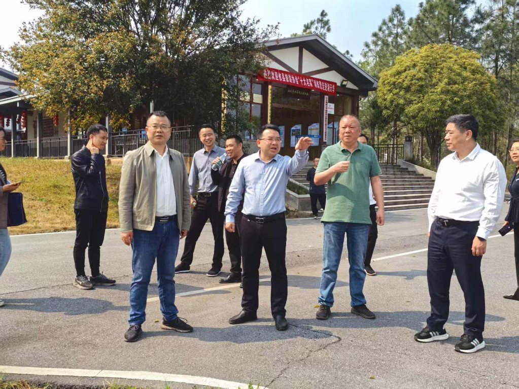 市林业局党组书记、局长周述勇赴炎陵、茶陵、攸县调研林业重点项目、重点工作