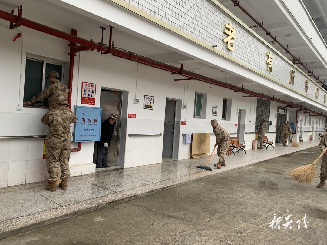 鹿原镇：役前新兵践初心 敬老院中展温情