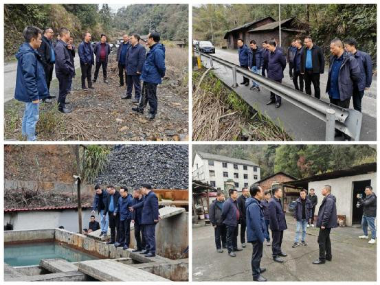 县领导现场督导生态环保督察整改落实