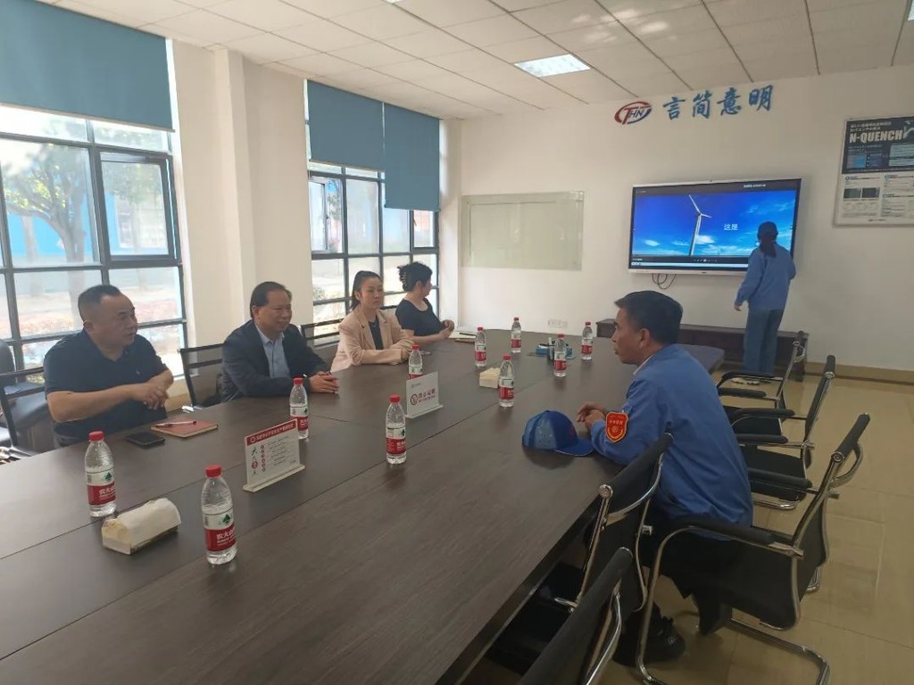 刘远见走访调研重点外资企业