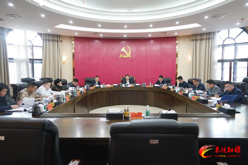 杨红兵主持召开县委常委会2025年第5次会议