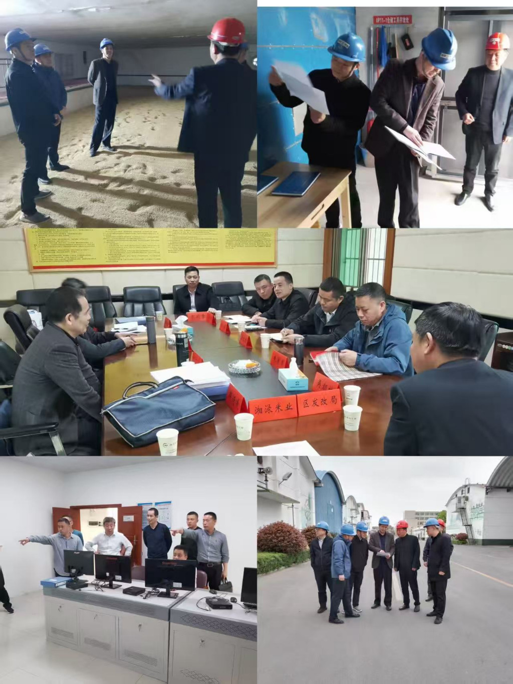 省粮食和物资储备局胡飞俊主任一行来株开展地方储备粮管理年度考核抽查