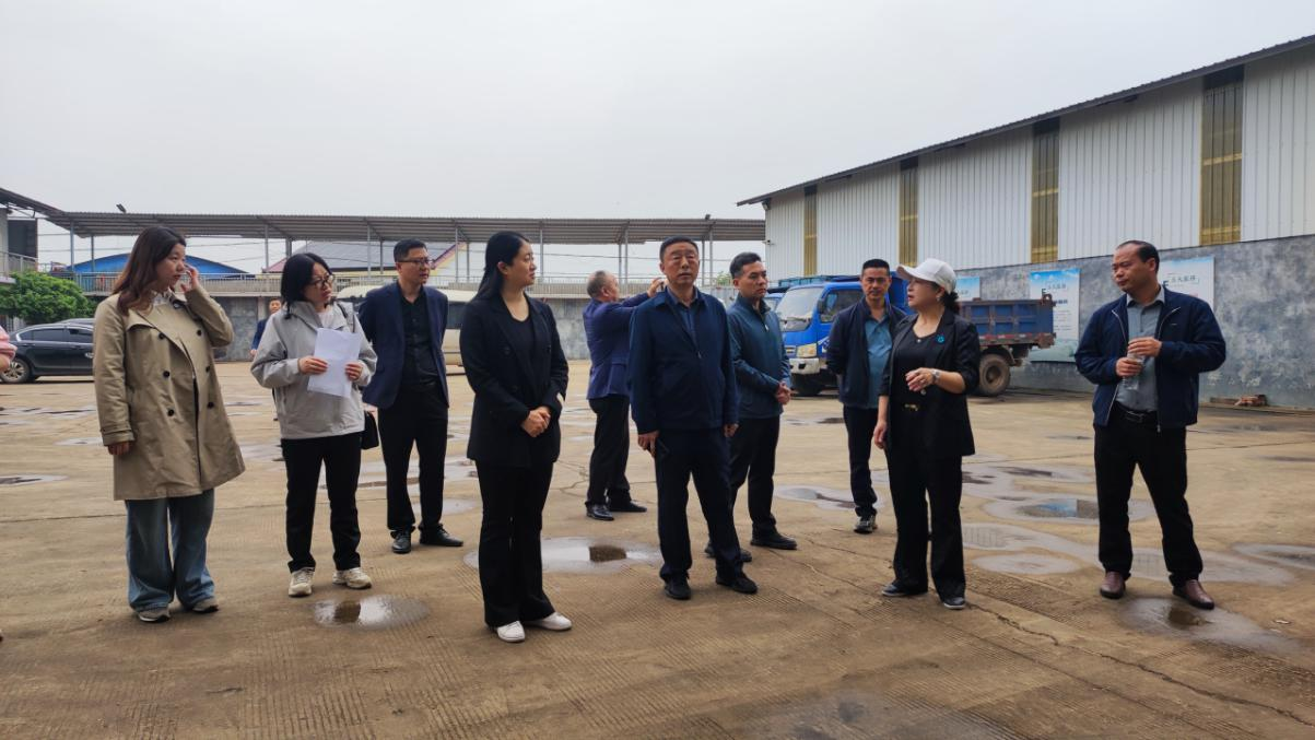 省供销合作总社监事会 农业社会化服务项目专题调研组来株调研