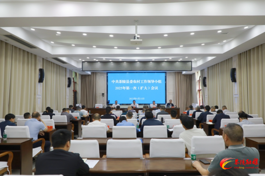 县委农村工作领导小组2025年第一次会议召开