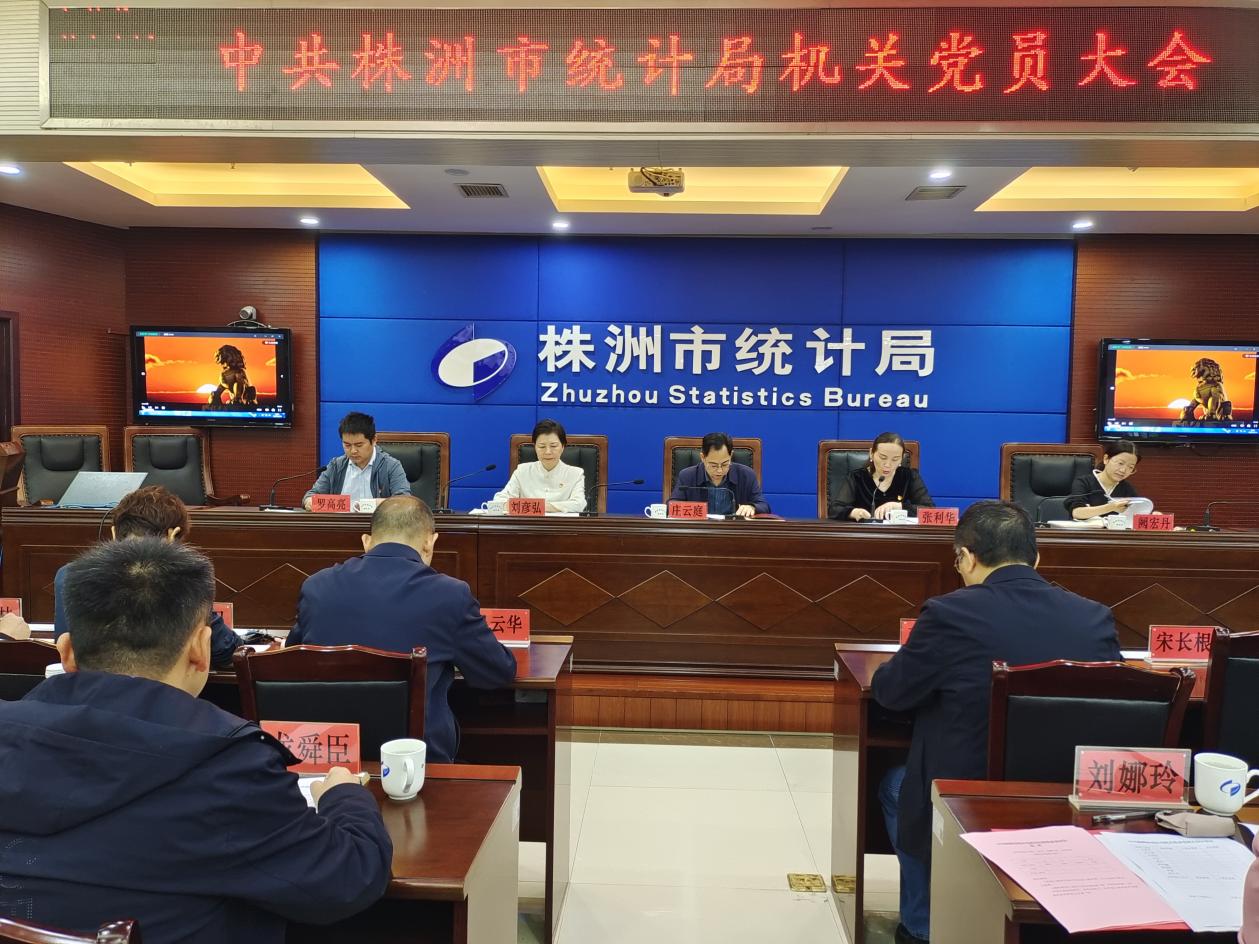 市统计局机关党委换届选举党员大会顺利召开